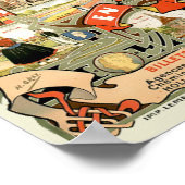 Vintages Jugendstil - Holland Tourismus Poster (Ecke)