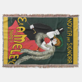 Vintages Jugendstil, italienische Mode-Liebe Roman Decke (Vorderseite)