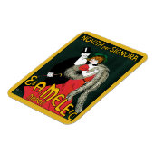 Vintages Jugendstil, italienische Mode-Liebe Roman Magnet (Linke Seite)