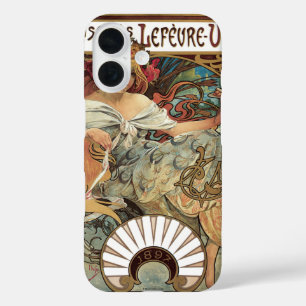 Vintages Jugendstil, Kekse von Alphonse Mucha iPhone 16 Hülle