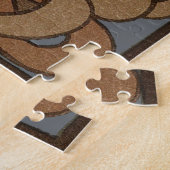 Vintages Jugendstil Kiss Puzzle (Seite)