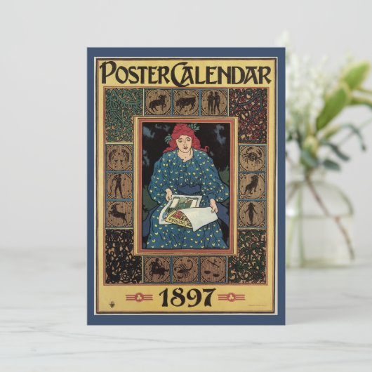 Vintages Jugendstil, Kunsthandwerkbuch (Stehend Vorderseite)