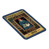 Vintages Jugendstil, Kunsthandwerkbuch Magnet (Rechte Seite)