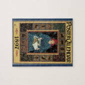 Vintages Jugendstil, Kunsthandwerkbuch Puzzle (Horizontal)