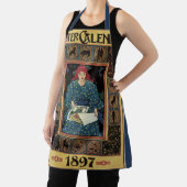 Vintages Jugendstil, Kunsthandwerkbuch Schürze (InSitu)