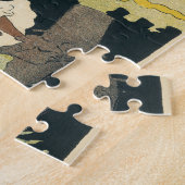 Vintages Jugendstil, La Goulue von Toulouse Lautre Puzzle (Seite)
