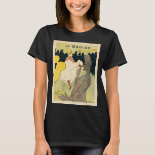 Vintages Jugendstil, La Goulue von Toulouse Lautre T-Shirt