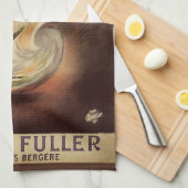 Vintages Jugendstil, La Loie Fuller Moderner Tänze Geschirrtuch (Viertel Falte)