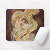 Vintages Jugendstil, La Loie Fuller Moderner Tänze Mousepad (Mit Mouse)