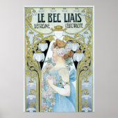 Vintages Jugendstil Le Bec Liais, Privat Livemont Poster (Vorne)