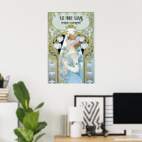 Vintages Jugendstil Le Bec Liais, Privat Livemont