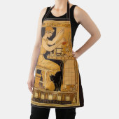 Vintages Jugendstil, Liebe erobert alles Wissensch Schürze (InSitu)