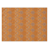 Vintages Jugendstil-Lilie & Tudor-Rose-Muster Tischdecke (Vorderseite (Horizontal))