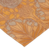 Vintages Jugendstil-Lilie & Tudor-Rose-Muster Tischdecke (Schrägansicht)