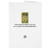 Vintages Jugendstil, Macmillans Pfauenfeder (Hinten)