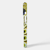 Vintages Jugendstil, Macmillans Pfauenfeder Case-Mate iPhone Hülle (Rückseite / Links)