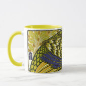 Vintages Jugendstil, Macmillans Pfauenfeder Tasse (Links)