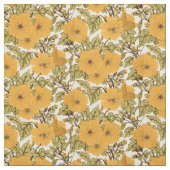 Vintages Jugendstil Marshmallow Blumenmuster Stoff (Muster)