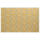 Vintages Jugendstil Marshmallow Blumenmuster Stoff (Fat Quarter (45,7 x 55,9 cm))