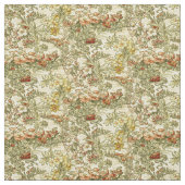 Vintages Jugendstil Mucha Blumenmuster Stoff (Muster)