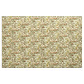 Vintages Jugendstil Mucha Blumenmuster Stoff (Fat Quarter (45,7 x 55,9 cm))