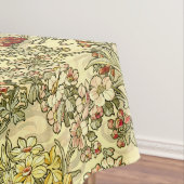 Vintages Jugendstil Mucha Blumenmuster Tischdecke (Beispiel)