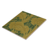 Vintages Jugendstil-Muster Fliese (Seite)