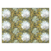 Vintages Jugendstil-Muster für Vögel und Blume Tischdecke (Vorderseite (Horizontal))