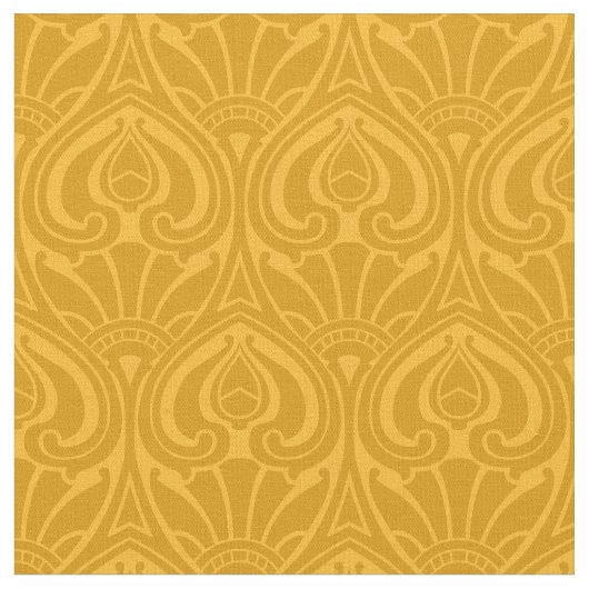 Vintages Jugendstil-Muster Stoff (Nahaufnahme)