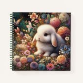 Vintages Jugendstil Notizblock (Vorderseite)