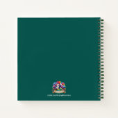 Vintages Jugendstil Notizblock (Rückseite)