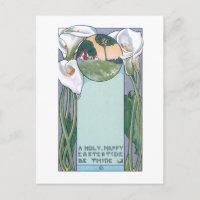 Vintages Jugendstil Ostern