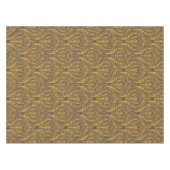 Vintages Jugendstil-Pfauenfedermuster Tischdecke (Vorderseite (Horizontal))