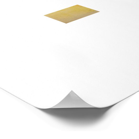 Vintages Jugendstil-Poster Poster (Ecke)