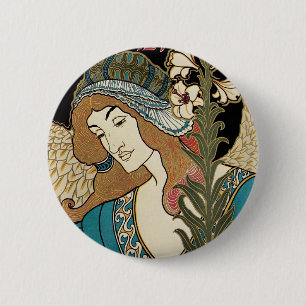 Vintages Jugendstil, Prang's Osterveröffentlichung Button