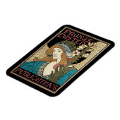 Vintages Jugendstil, Prang's Osterveröffentlichung Magnet (Linke Seite)