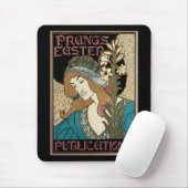 Vintages Jugendstil, Prang's Osterveröffentlichung Mousepad (Mit Mouse)