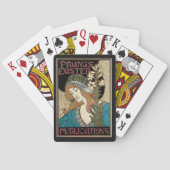 Vintages Jugendstil, Prang's Osterveröffentlichung Spielkarten (Rückseite)
