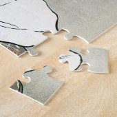 Vintages Jugendstil, Reiten a Sterns Fahrräder Puzzle (Seite)