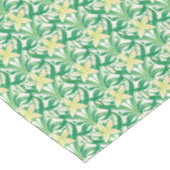 Vintages Jugendstil-Schneeschuhwandermuster Tischdecke (Schrägansicht)