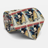 Vintages Jugendstil, Spanischer Flamenco-Tänzer Krawatte (Gerollt)