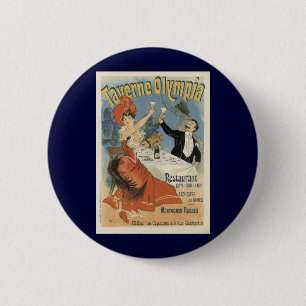 Vintages Jugendstil, Taverne Olympia Restaurant Button
