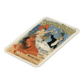 Vintages Jugendstil, Taverne Olympia Restaurant Magnet (Linke Seite)