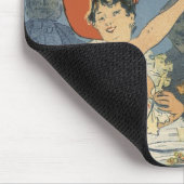Vintages Jugendstil, Taverne Olympia Restaurant Mousepad (Ecke)