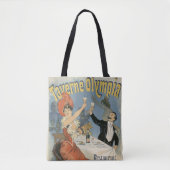 Vintages Jugendstil, Taverne Olympia Restaurant Tasche (Vorderseite)