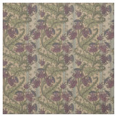 Vintages Jugendstil-Thistle-Muster von J. Milesi Stoff (Muster)