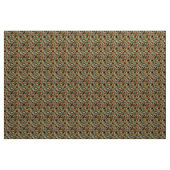 Vintages Jugendstil-Thistles Cicadas Muster Stoff (Yard (91,4 cm))