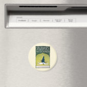 Vintages Jugendstil, Victoria Fahrrad Werke, Rehm Magnet (In Situ (Geschirrspüler))