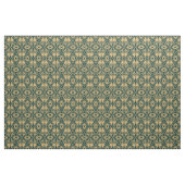 Vintages Jugendstil-Vogelpaarmuster Stoff (Yard (91,4 cm))