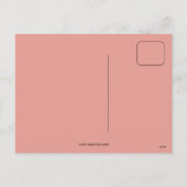 Vintages Jugendstil-Weihnachtsmagazin Feiertagspostkarte (Rückseite)